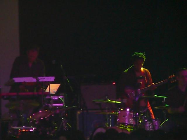 Tortoise performing "Millions Now Living Will Never Die"