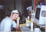 My dorm, Muhlenberg College, Allentown, PA - parm on my computer