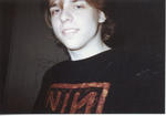 kyle at his apartment